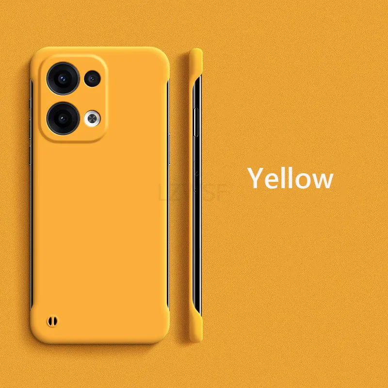 Sleek Matte Hard Back Cover - Frameless Shockproof Case