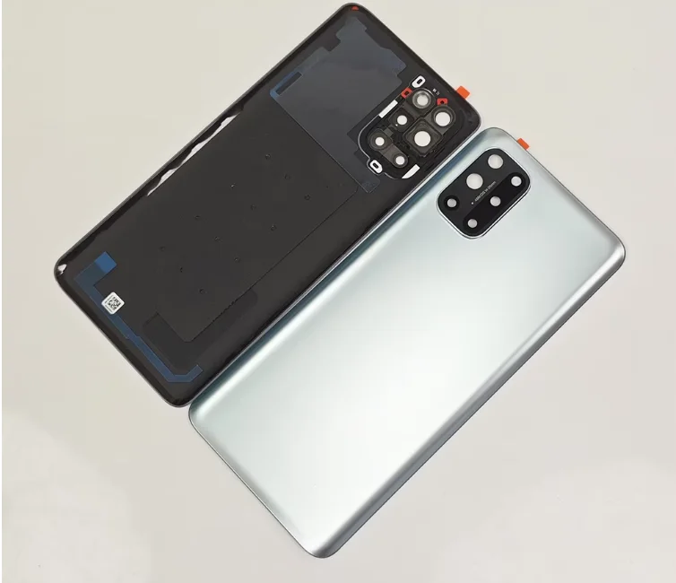 For OnePlus 8T+ 5G A+++ Battery Back Cover Glass Rear Door Housing Panel Case Replacement For One Plus 1+ 8T 8 T Camera Lens 4