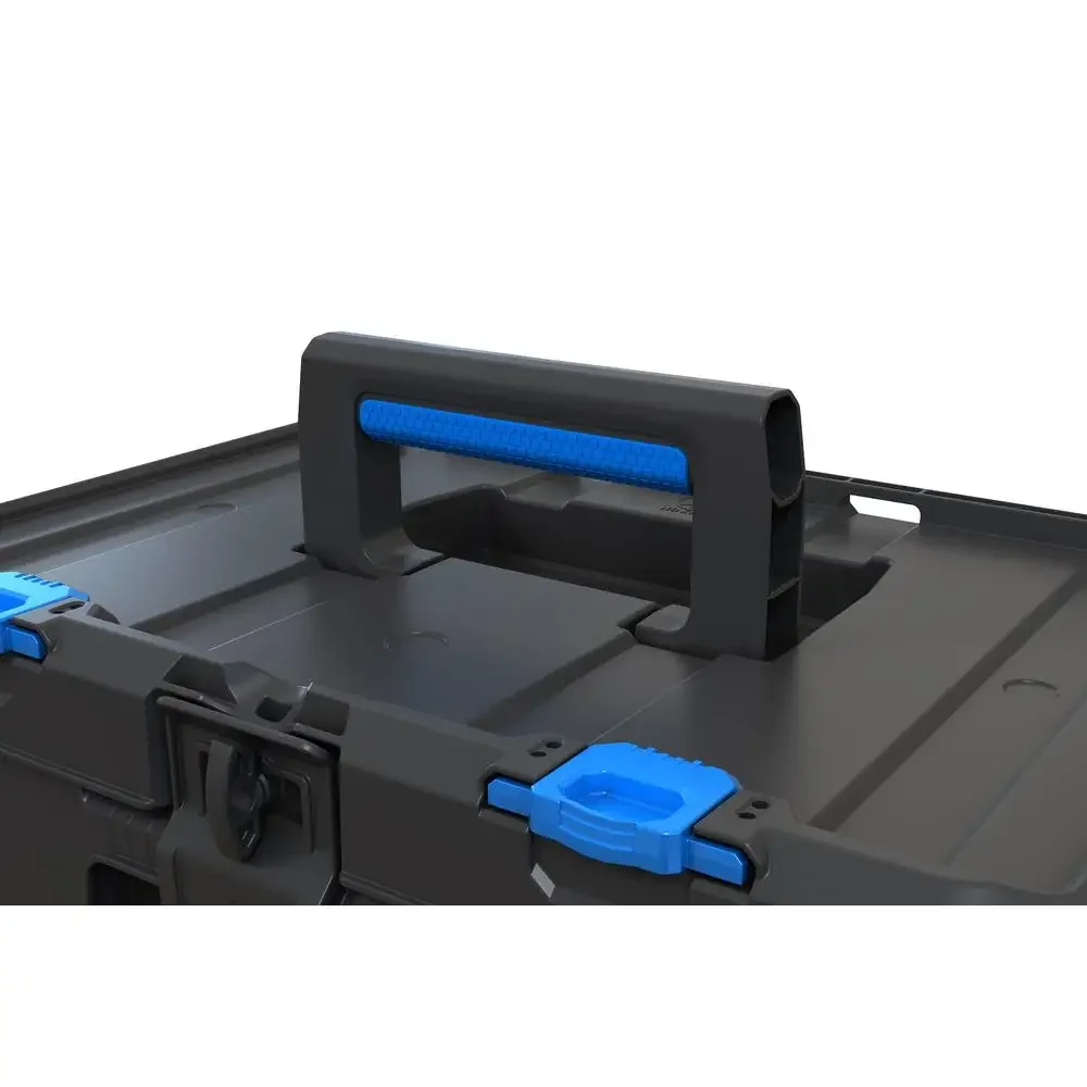 HART STACK 2-Drawer Small Tool & Parts Storage Unit DIY Crafting Jewelry Making Customizable Compartments Locking Strip Device 4