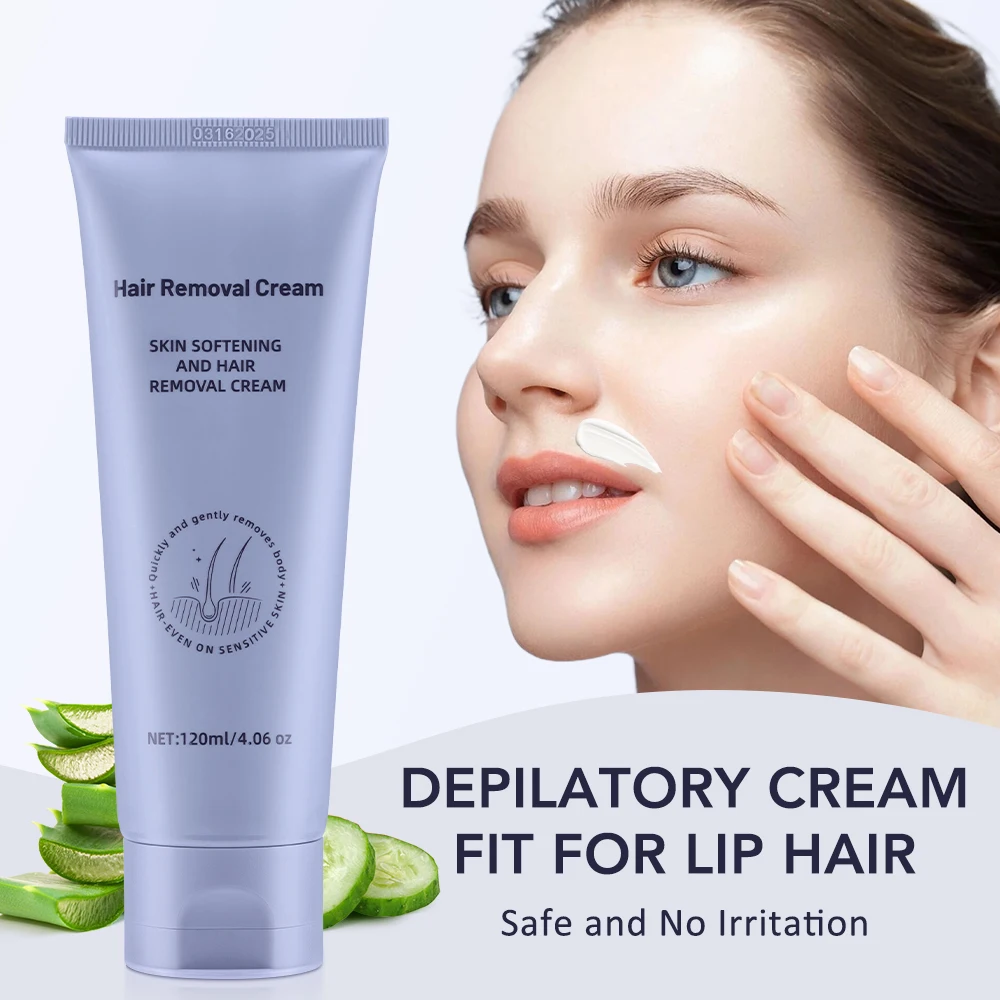 Hair Removal Cream Painless Permanent Inhibitor For Men Women_voghion.com