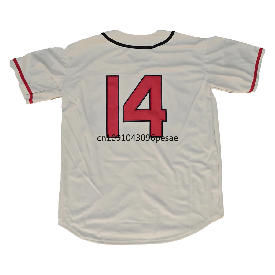 Satchel Paige Jersey American Cleveland Retro Baseball Jerseys 14 Larry Doby Jersey 19 Bob Feller All Stitched Mens M-3XL