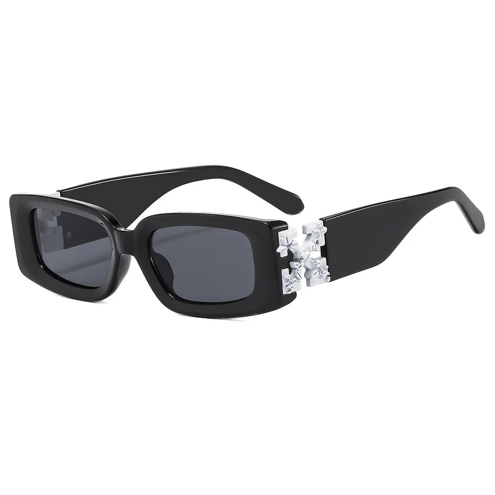 

2024 New Rectangle Sunglasses for Women Men Trendy Retro Fashion Y2K Sun Glasses UV400 Protection Cool Square Frame Eyewear Ins