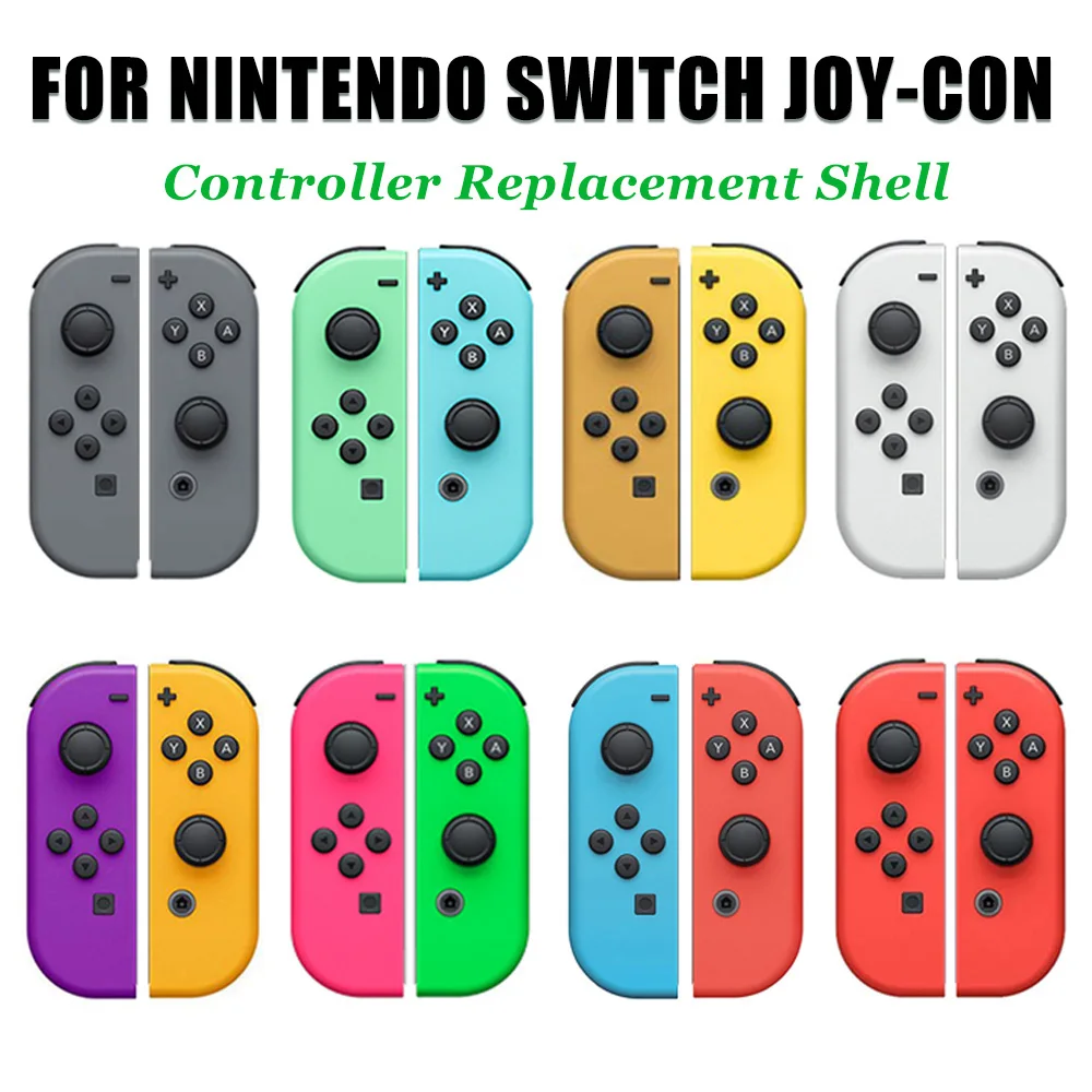 Custodia Di Ricambio Shell Per Nintendo Switch/Oled Joy-Con Controller Front Back Faceplate Midplate Sl Sr Pulsanti Parti Di Riparazione