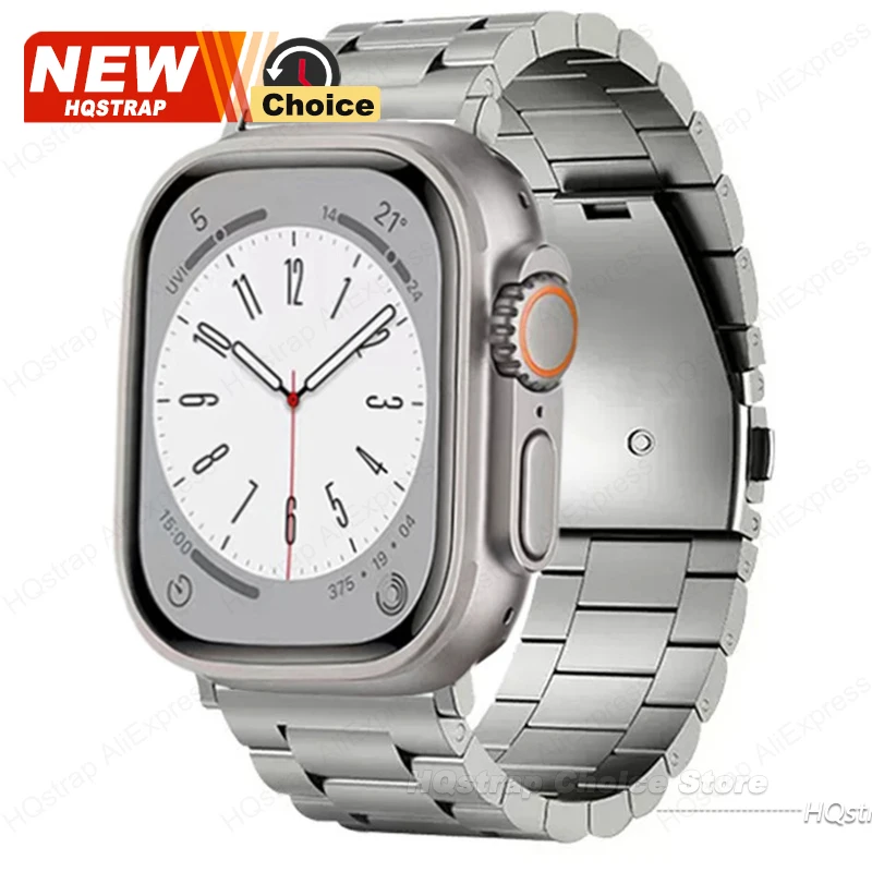 Premium Titanium Metal Watch Strap Bracelet