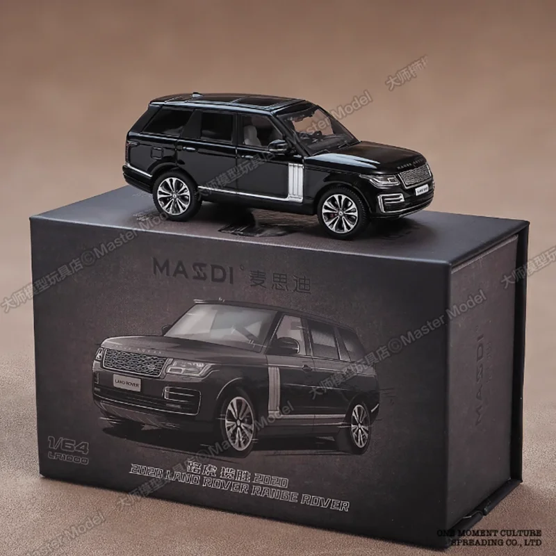 MASSDI 1/64 RANGE 2020 합금 자동차 모델 수집품 기념품 정적 완성 장식품 성인 선물 취미 및 장난감