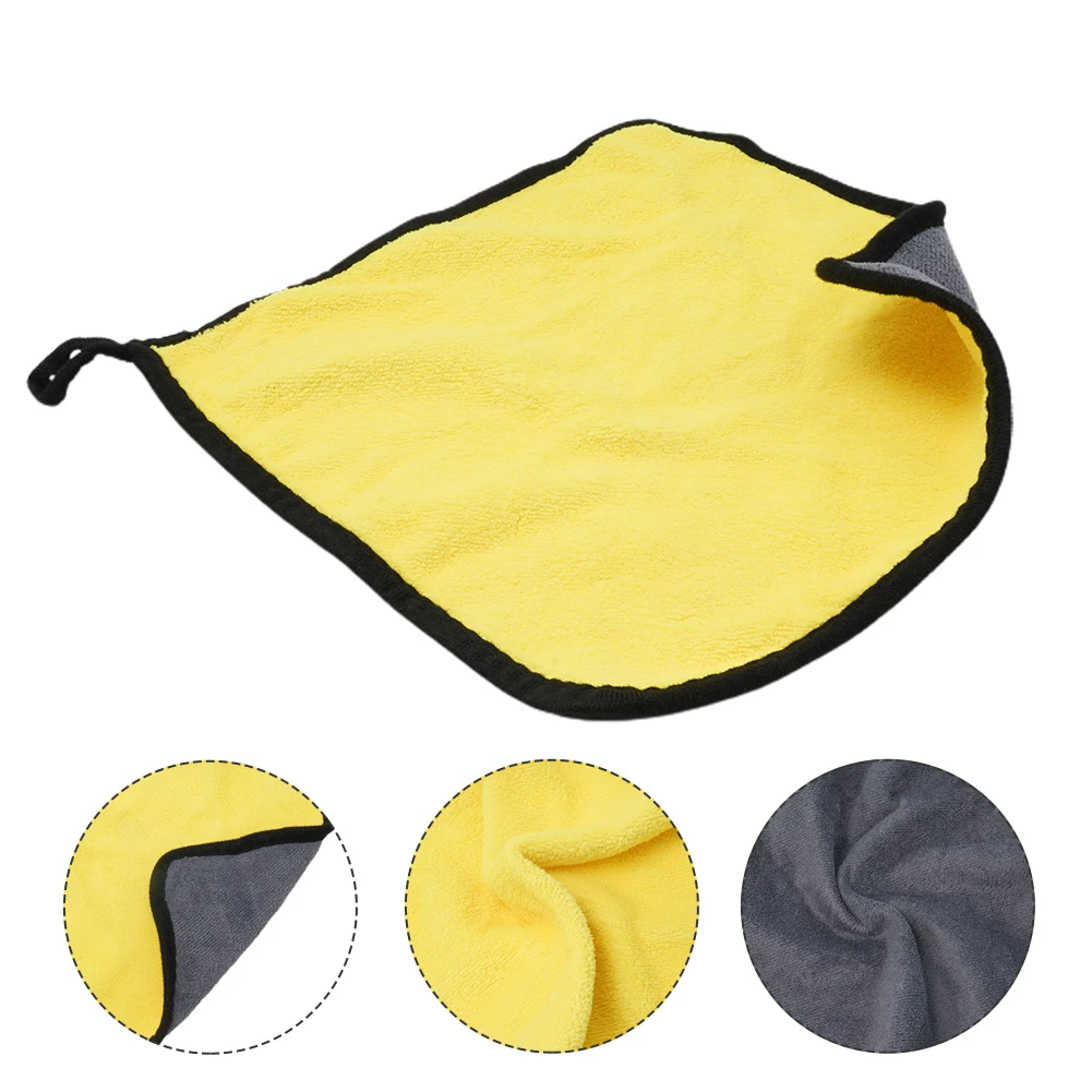 

High Quality Car Wash Microfiber Towel Car Cleaning Drying Cloth Hemming Car Care Cloth Detailing Car Wash Towel 30x30/40/60CM