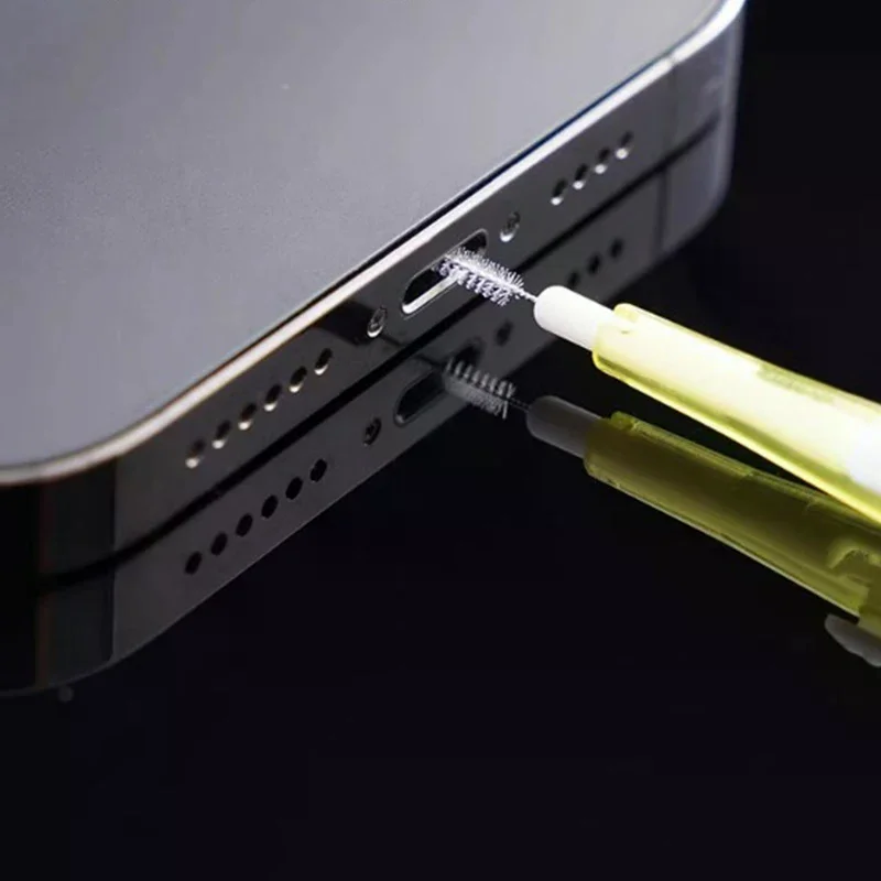 Kit di pulizia retrattile da 1/3/5 pezzi per altoparlante del telefono, spazzola per la pulizia degli auricolari, kit di pulizia del telefono cellulare - Image 3