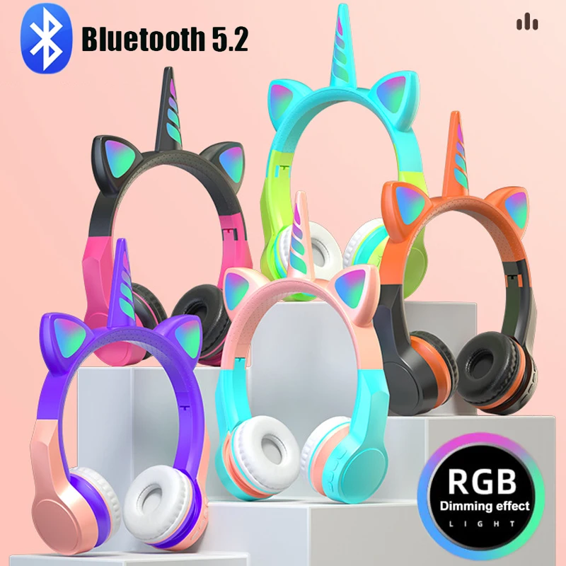 Unicorn Earphone Unicorn Headset Kids Headphones Earphones