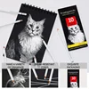 White Charcoal Pencils for Drawing, Professional 10 Pieces White Colored Pencils for Sketching, Shading, Blending, White 6