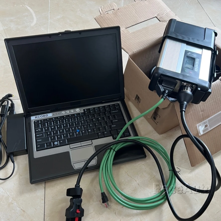 

MB Star C5 SD Connect C5 Multiplexer with laptop +2023.06 Latest software+ D630 Laptop 3in1 full set Ready to work