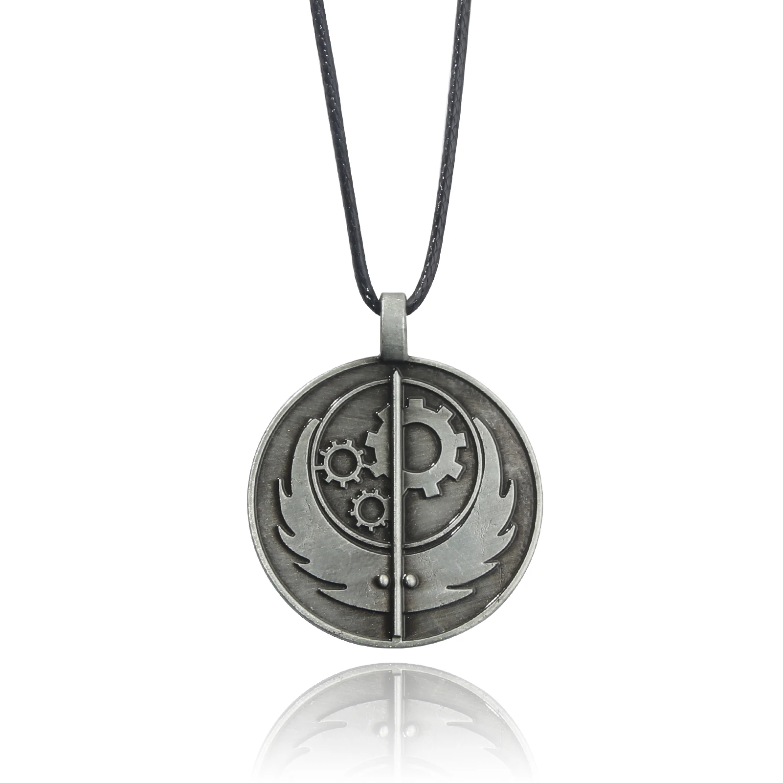 אחוות שרשרת לוגו פלדה שרשרת שרשרת שרשרת שרשרת שרשראות עבור נשים גברים אביזרים תכשיטים