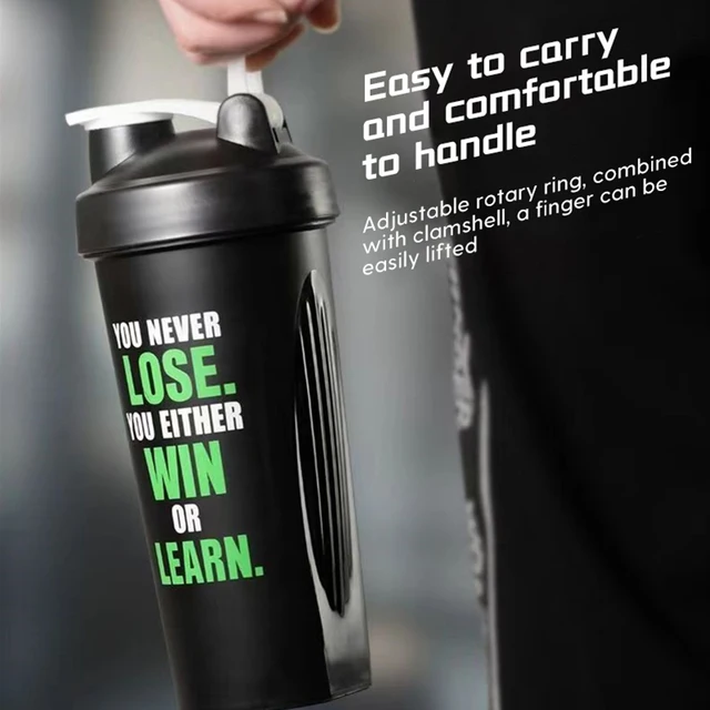High Quality Protein Shaker Water Bottles Whey Protein Shaker Gym Durable Graduated Shaker Sport Shake Cup Sports Water Bottles 3