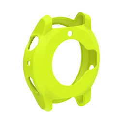 Silicone Protective Case Cover for Smartwatch - Durable Replacement Accessory with Screen Protection (Grass green)