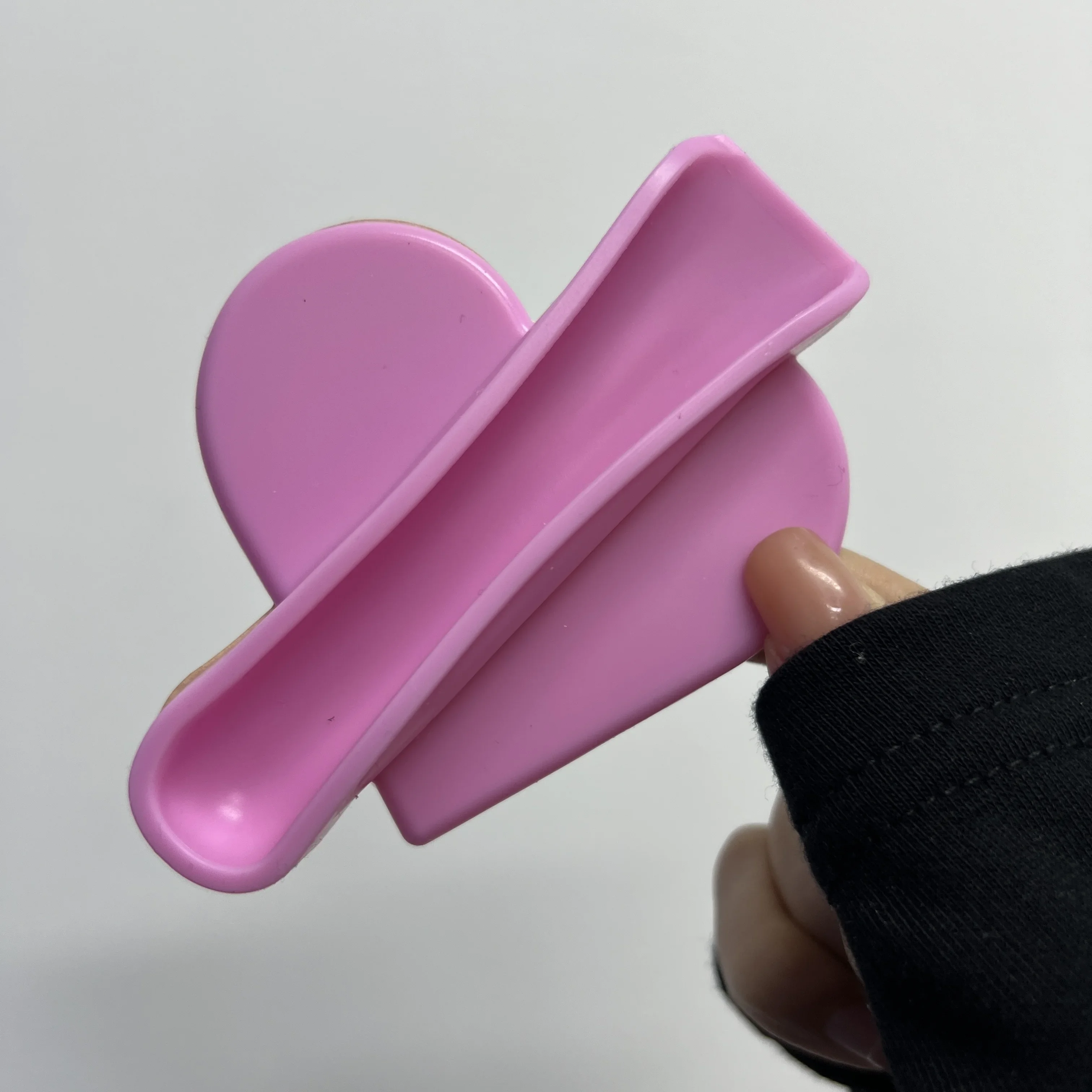 Versatile Self-Adhesive Silicone Lip Gloss Holder Phone Case