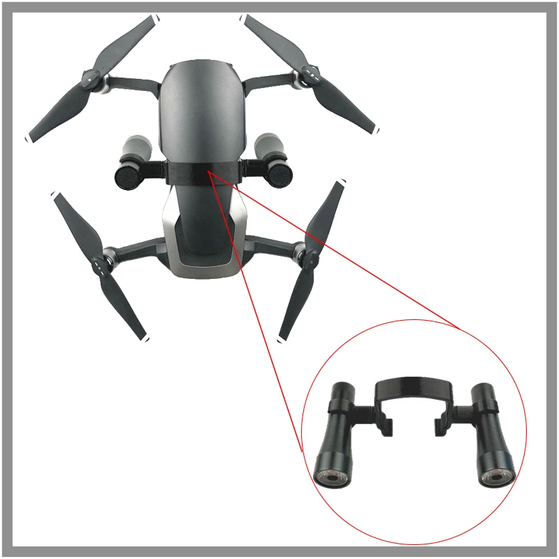 Mavic Air 야간 비행용 내비게이션 라이트 야간 비행 신호등 LED 플래시 라이트 서치라이트 브래킷 액세서리