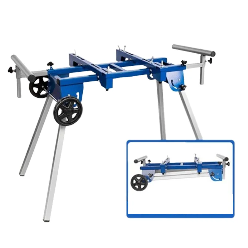 multifunctional-workbench-woodworking-table-mobile-bracket-portable-aluminum-machine-miter-saw-cutting-machine-bracket