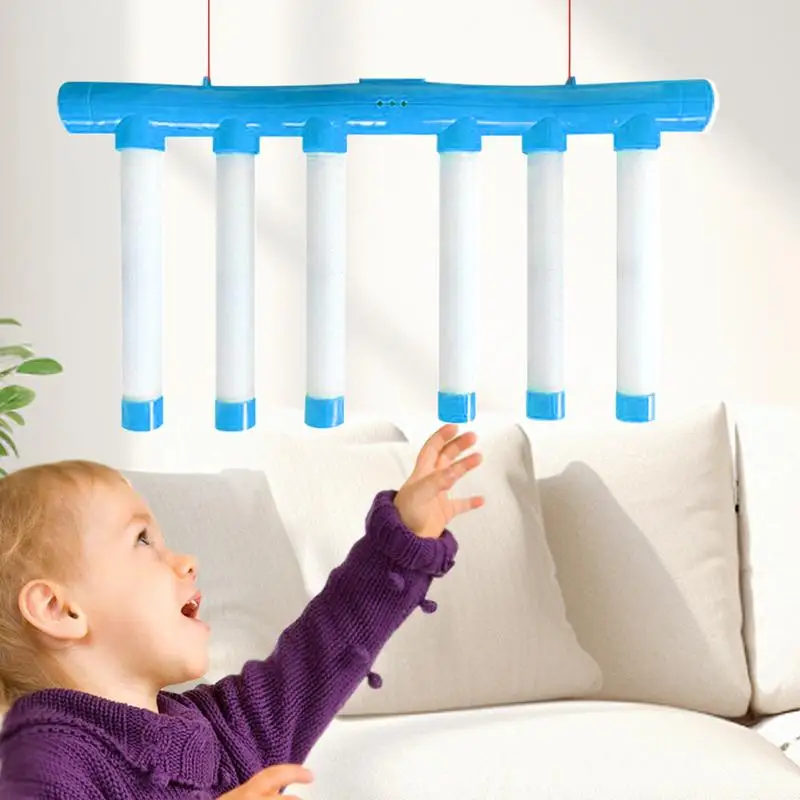 Reflex Game Stick Drop Game Glowing In The Dark 3 Adjustable Levels Hand Speed Challenge With Music Educational Activity Toy For