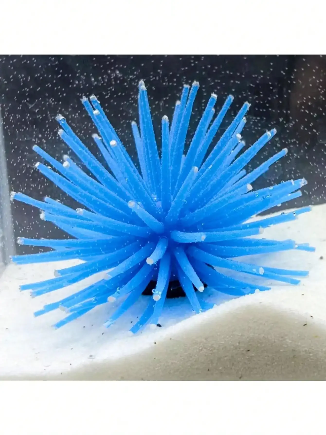 Artificial Sea Urchin/Anemone Soft Coral 1pc For Aquarium Decorative Fish Tank Ornament