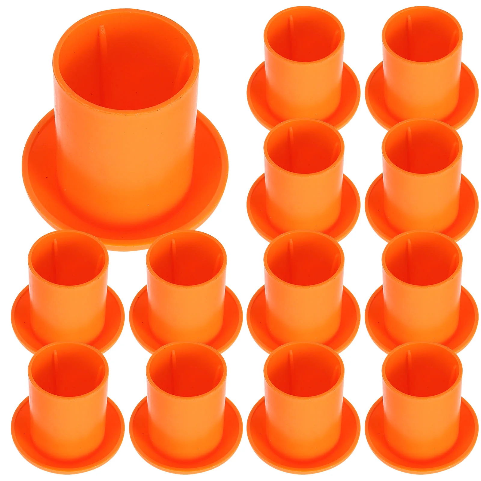 40 Pcs Steel Bar Protective Cap Rebar End Protectors Sleeve Cover Protector Construction Industry Plastic End Mushroom