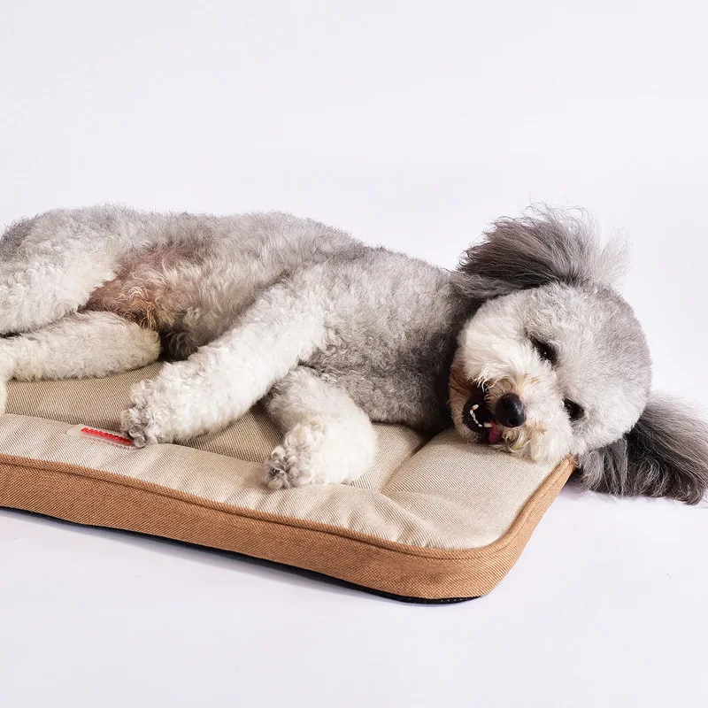 Four Seasons Pet Supplies Dog Cotton Mat Dog Bed Mat Large Size Comfortable Nest Cat Nest Foldable