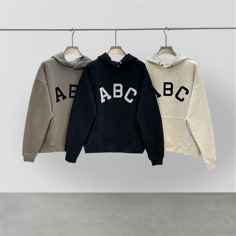 Essential jumper, classic fashion brand ABC Big Print 7, hoodie 2