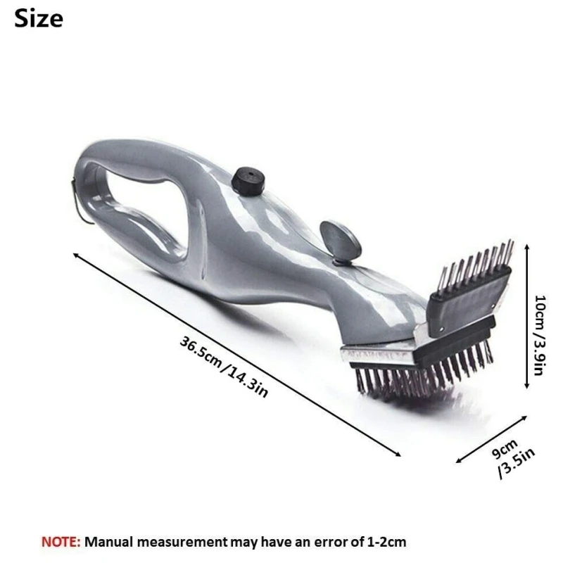 Portable Steam Cleaning Brushes Barbecue Grill Cleaner Scraper Kitchen Gadget Stain Removal Brush