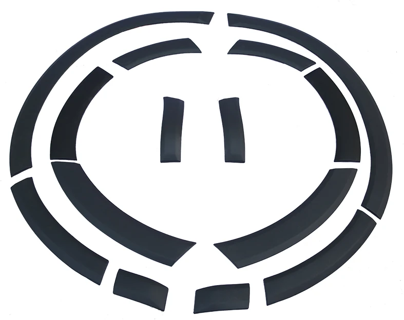 

Черное колесо из АБС-пластика, свод крыла для volkswagen vw touareg