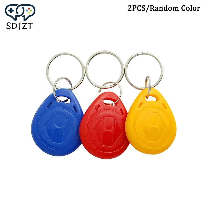 

2Pcs T5577 Rewritable Rfid Tag Ring Card RFID Keys Blank Key Tag RFID Key Fobs Duplicate Overwrite Recordable