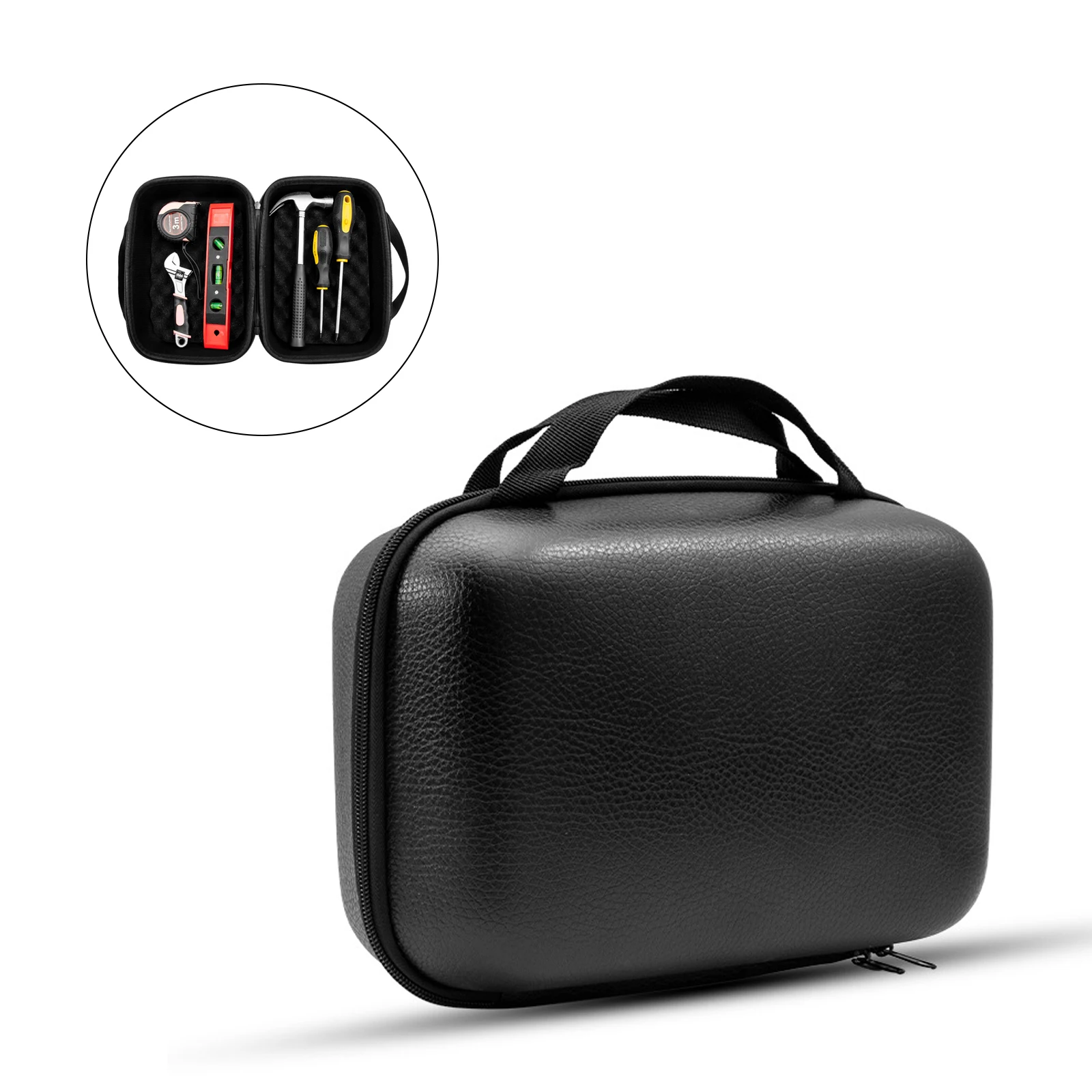

Tool Bag Shockproof Tool Box Waterproof Large Capacity Electric Drill Carry Case Oxford Cloth Bag For Electrician Hardware