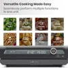Steam Convection Oven 7-in-1 Countertop Air Fry Bake Sous Vide Ferment Built-in Recipes Food-grade Anti-Scalding Easy Operation 2
