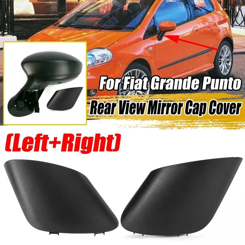 Per Fiat Grande Punto / Evo Hand / Nearside Door Mirror Coprivite Trim