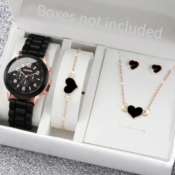 Women Watches Fashion Silicone Band Women Quartz Watches Jewelry