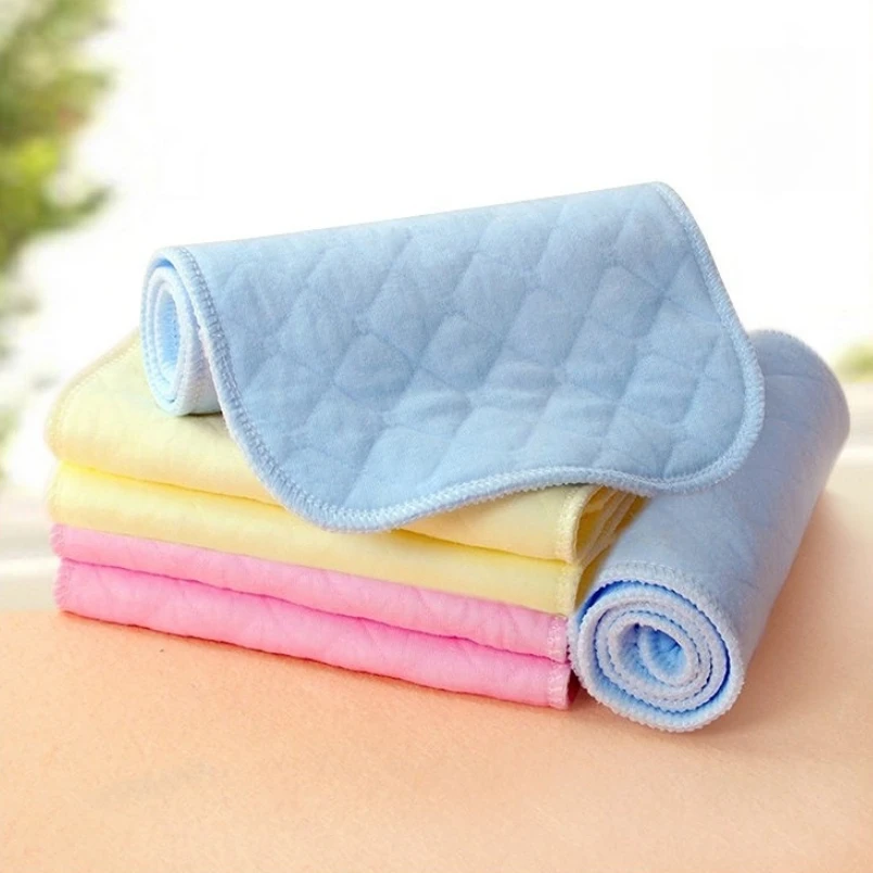 46x17cm Cloth Diaper 6-Ply Cotton Washable Diaper for Babies Reusable Newborn Diaper Inserts Heavy Duty Organic Nappy