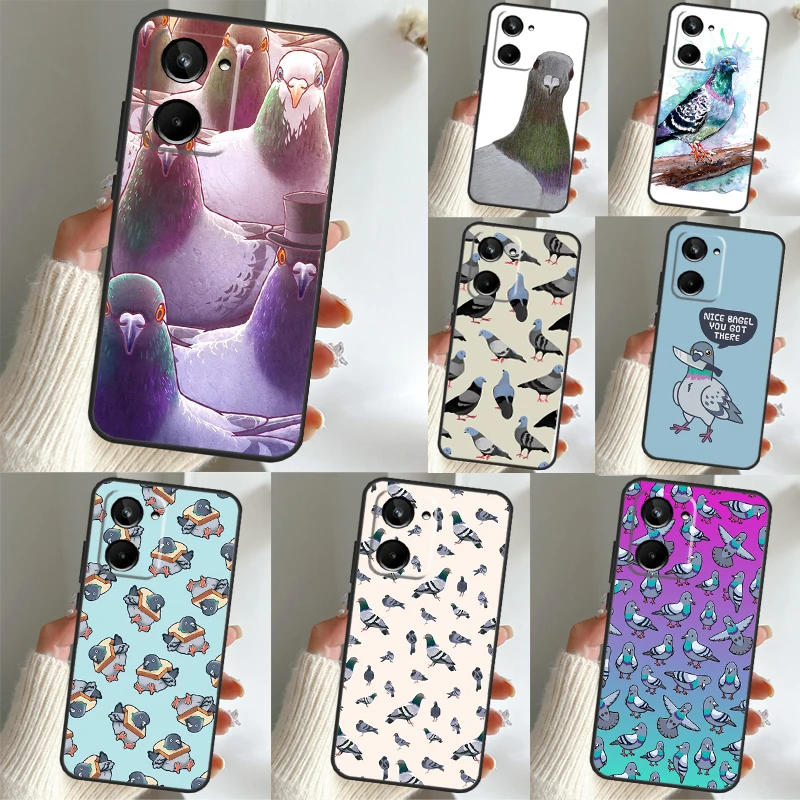 I Piccioni Per Realme C30 C35 C25 C21 Y C11 C15 C31 8 9 10 Pro Plus Gt Master Neo 3T 2T Gt Neo 5 Case