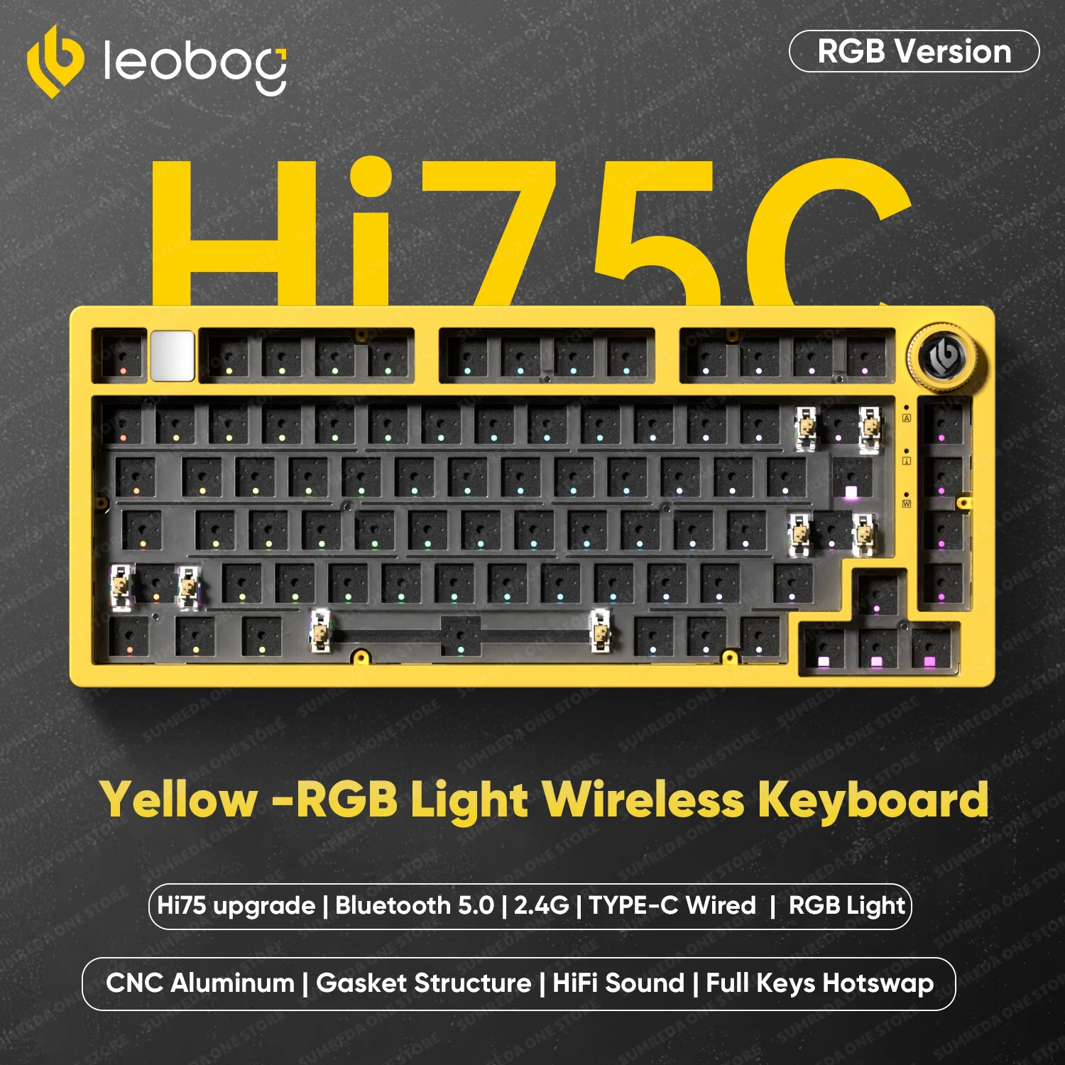 LEOBOG Hi75C Hi75C Pro Wireless Aluminum Mechanical Keyboard