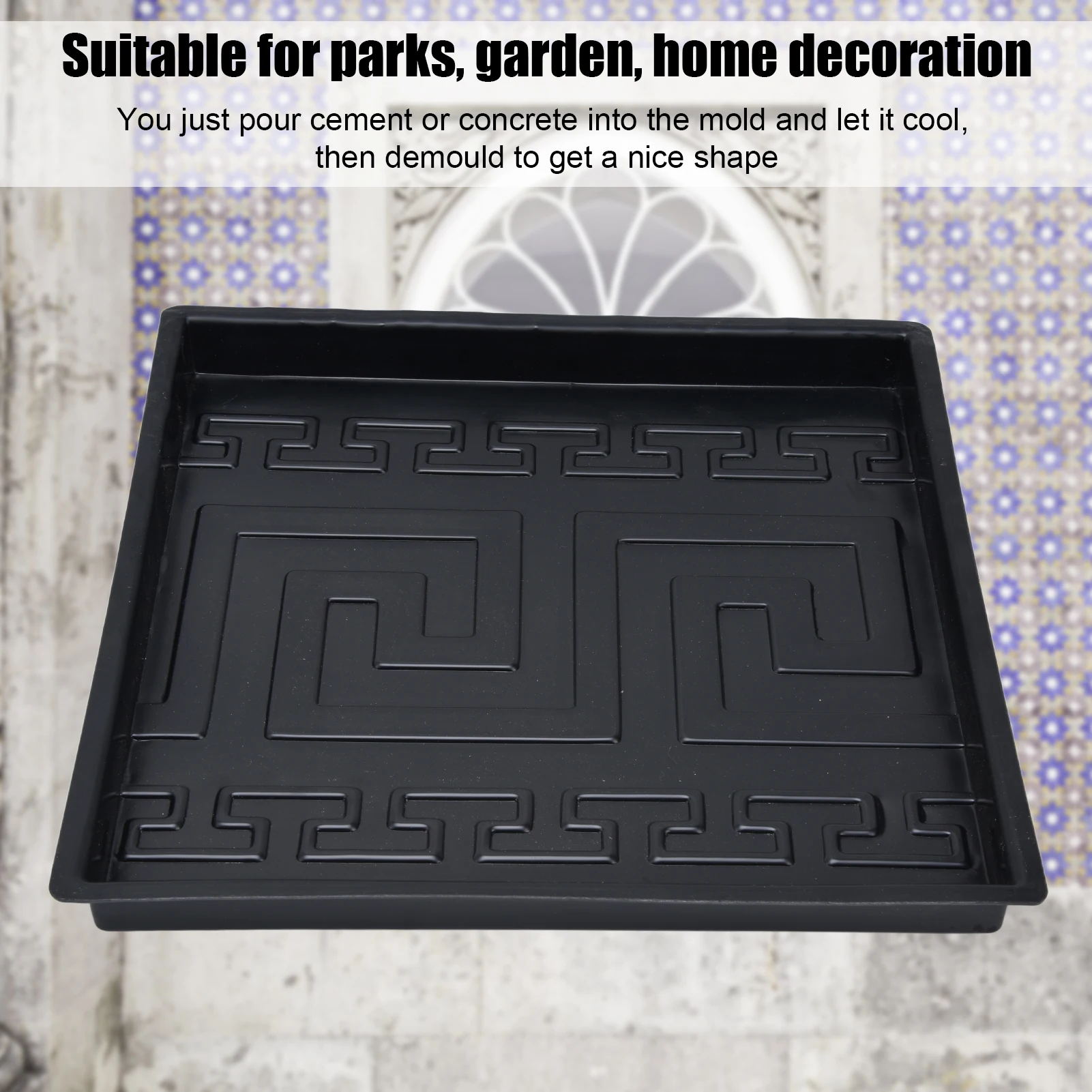 Concrete Molds for Walkways Concrete Molds DIY Production Recyclable ABS Stepping Stone for Garden Home Decoration