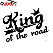

Personality Creative Road King Reflective Decals Pvc Fashion Car Bumper Rear Window Waterproof and Sunscreen Exquisite Sticker