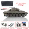 Henglong 1/16 FPV Camera System M26 Pershing RTR RC Tank 3838 With Barrel Retractable 7.0 Upgraded Ver As Boys Christmas Present 6