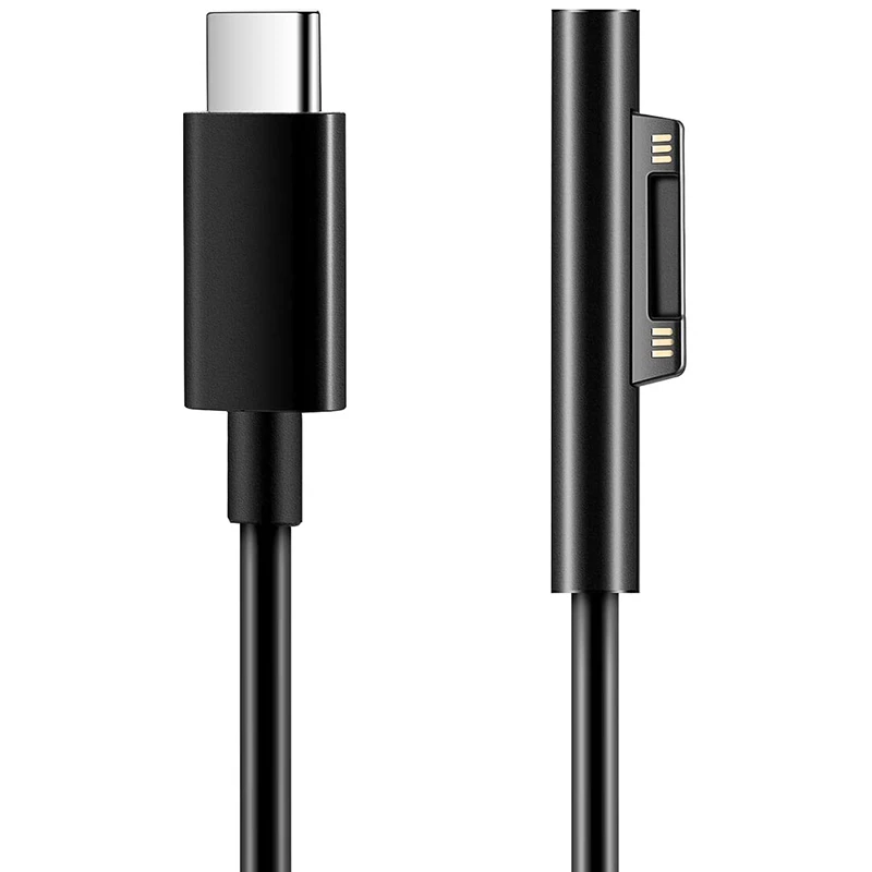 Nuovo-Per Surface Connect To Usb C Cavo Di Ricarica Compatibile Per Surface Pro 3/4/5/6/7, Surface Laptop 3/2/1,Surface Go