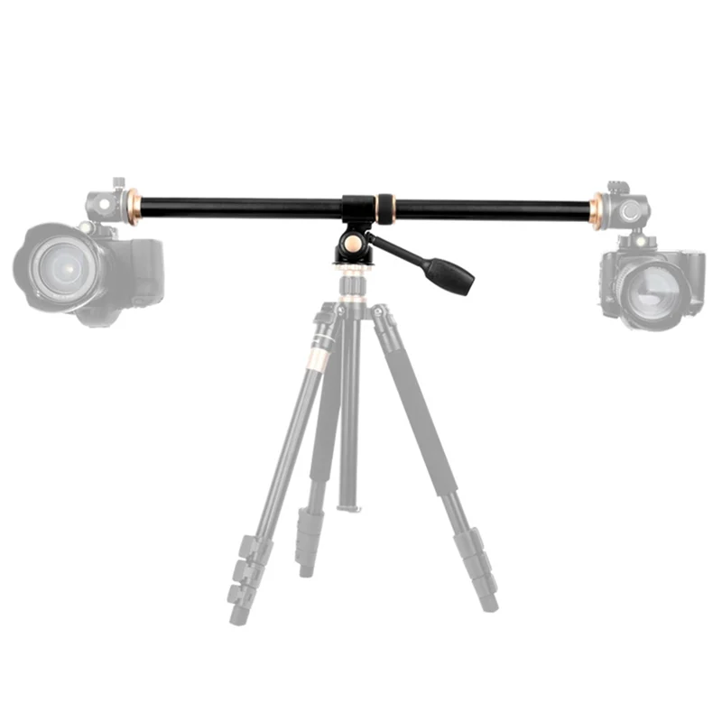 수평 바 카메라 브래킷 삼각대, 회전 가능한 멀티 앵글 중앙 로드 지지대, 삼각대 익스텐션 로드 브래킷