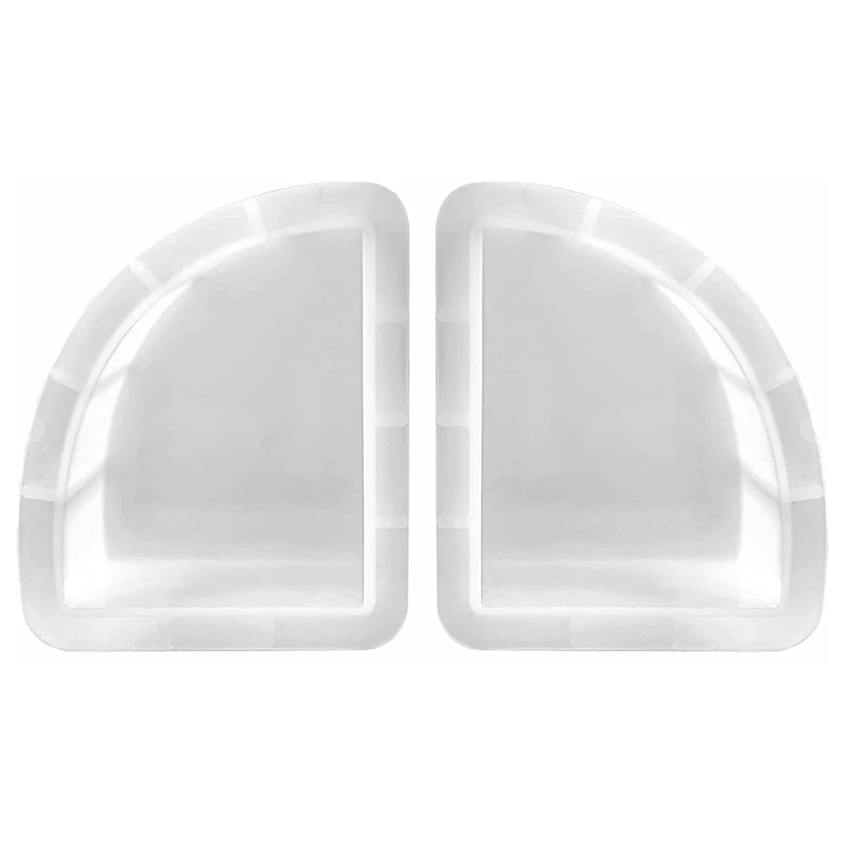Silicone Bookend Molds DIY Geometric Book Organizer 2Pcs
