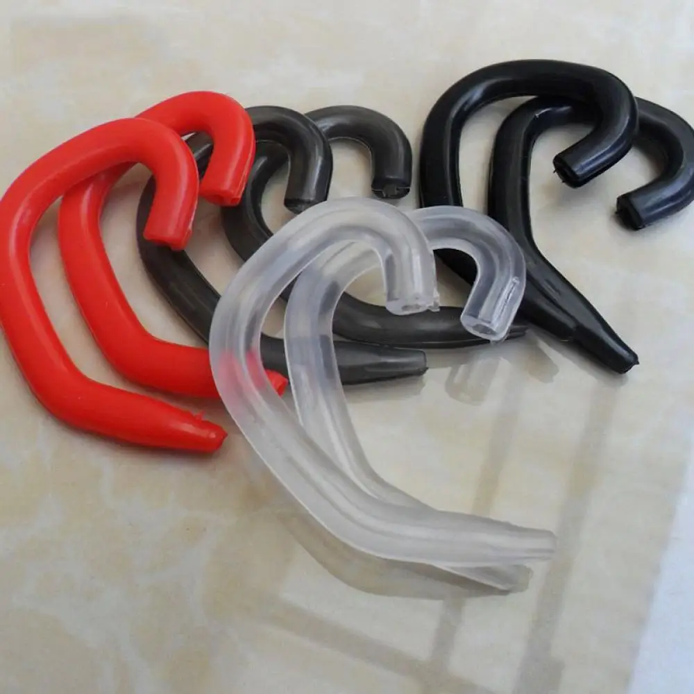 Bluetooth Earphone Accessories Bluetooth Earphones Transparent Soft Silicone Ear Hook Loop Clip Headset Earphone Hook For Sports Running