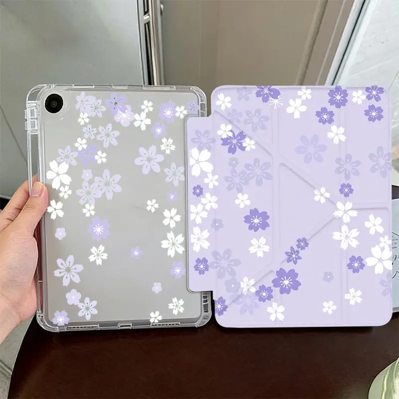 Tri-Fold Tablet Case with Pencil Holder for Samsung Galaxy Tab – Premium Protective Cover