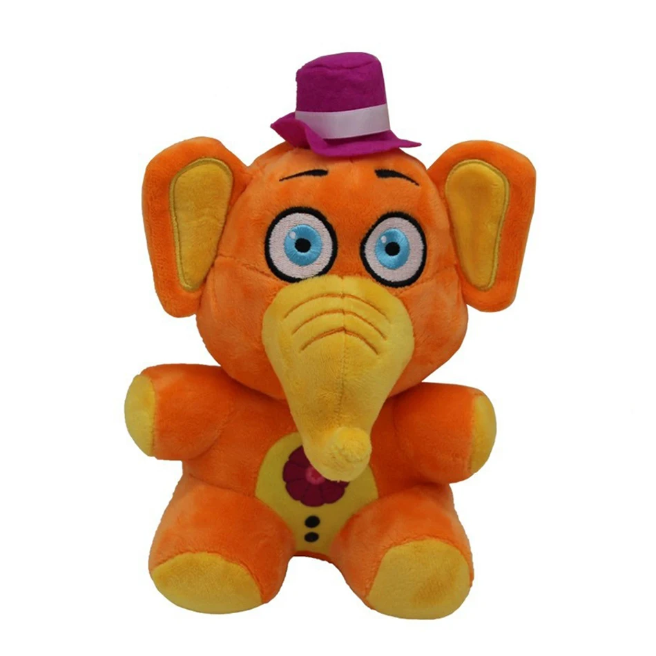 thumbnail image 1 of 18cm Kawaii New FNAF Anime Plush Toy Cartoon Freddy Fazbear Plush Doll Bear Sly Bunny Animal Plush Toys Christmas gifts, 1 of 5
