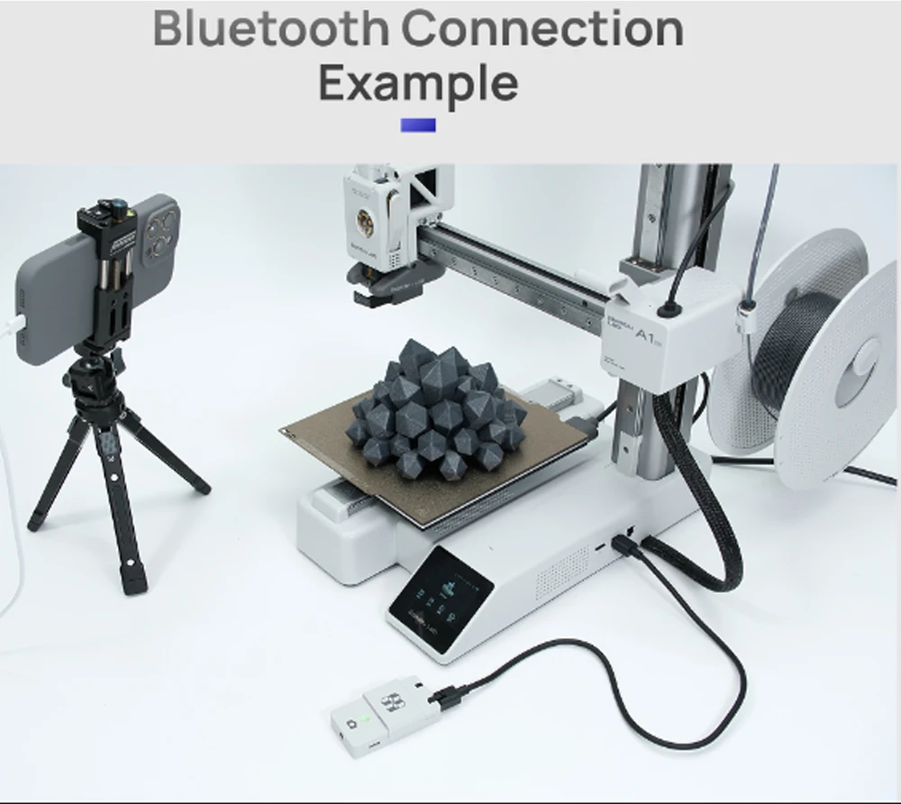 For Bambu Lab CyberBrick Time-lapse Kit X1/P1/A1/H2D 3D printer