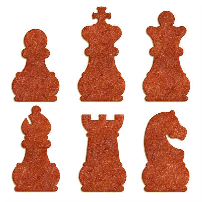 Cookie Cutter International Chess 3D Plastic Model Pawn King Queen Bishop Rook Knight Sushi Pastry Cake Decorating Bake Tools cookie cutter baking decorating tools