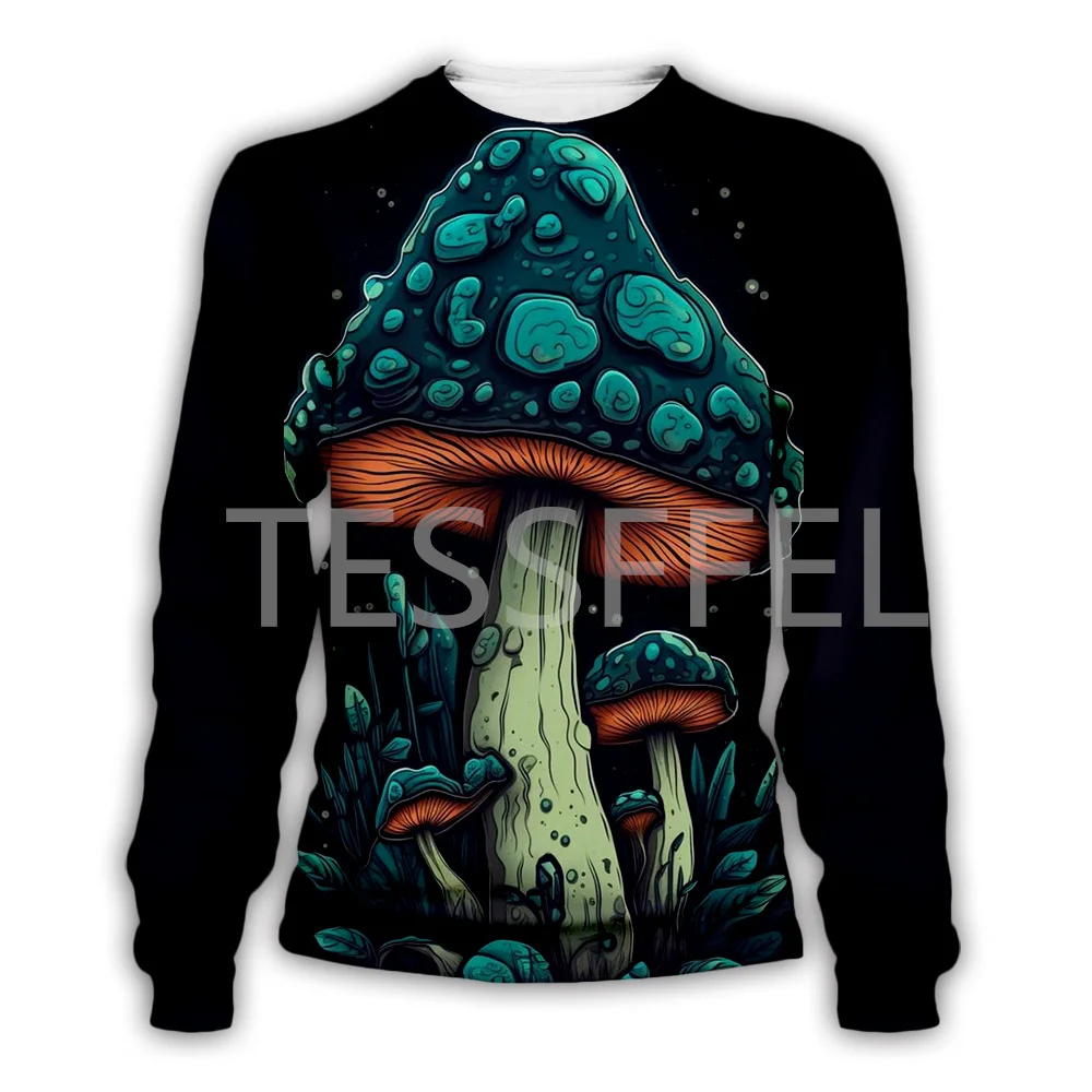 Рисунок 3 - Винтажный пуловер с рисунком грибов и растений