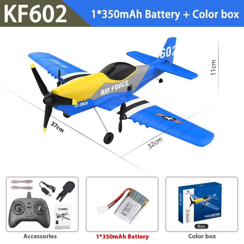 طائرة مزودة بجهاز للتحكم عن بُعد KF602 طائرة هليكو...