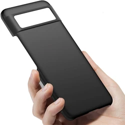 Luxury Ultra Thin Matte Solid Color Shockproof Hard Back Cover Case - Google Pixel10 ProXL (Black)
