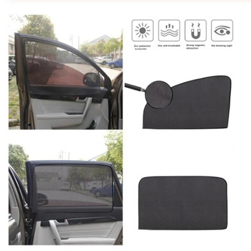 Universal Car Sun Shade Cover UV Protect Suction Cup Curtain Side Window Protection for Kid Baby